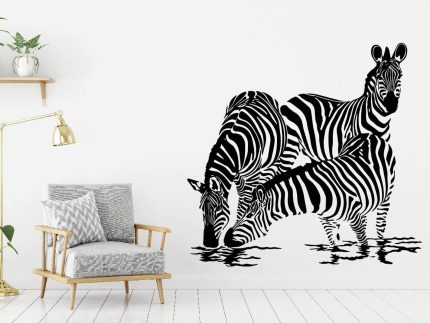 Zebras Wall Decals African Animals