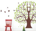 Birds and Fantasy Tree Wall Decals