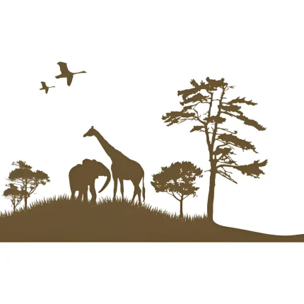 African Safari Kids Wall Decals