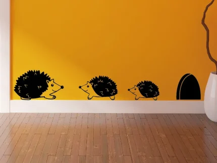 Hedgehog Wall Decals