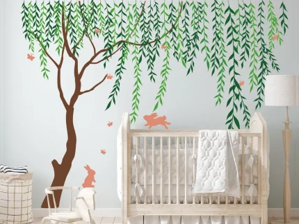 Weeping Willow Tree Wall Decal