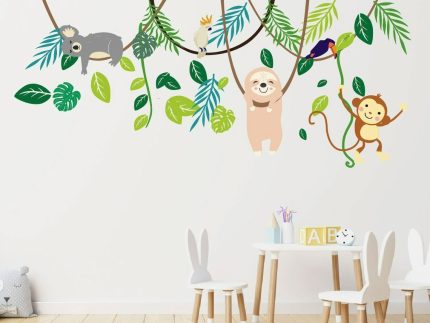 Jungle Animals Wall Decal