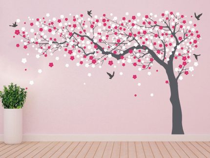 Cherry Blossom Tree Wall Decal