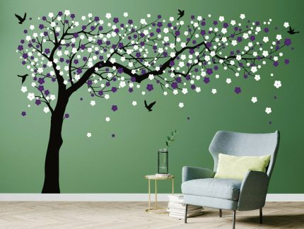 Cherry Blossom Tree Wall Decal