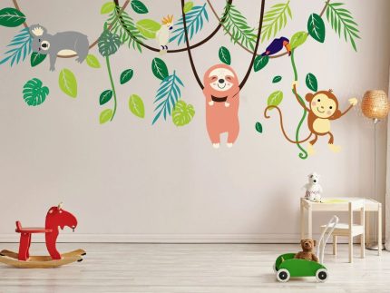 Jungle Animals Wall Decal