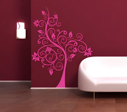 Arbor Magic Flower Wall Decals