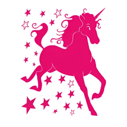 Large Unicorn Wall Decal