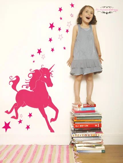 Large Unicorn Wall Decals