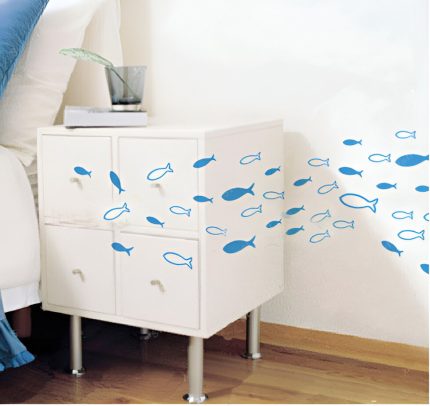 Cartoon Fish Wall Decals
