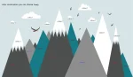 Mountain Wall Decals