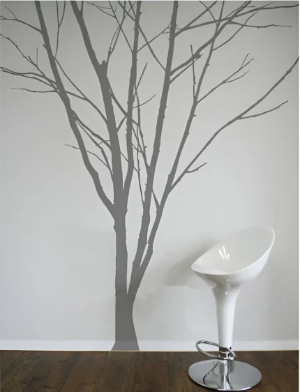 Lonely Winter Tree Wall Decals