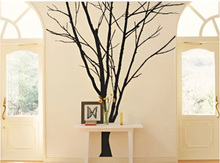 Lonely Winter Tree Wall Decals